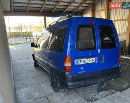 Синий Фиат Скудо, объемом двигателя 2 л и пробегом 333 тыс. км за 5800 $, фото 2 на Automoto.ua