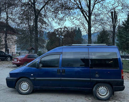 Синій Фіат Скудо, об'ємом двигуна 2 л та пробігом 230 тис. км за 4500 $, фото 5 на Automoto.ua