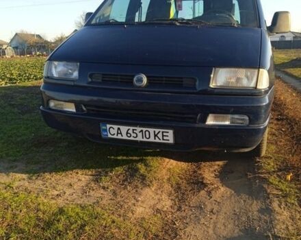 Синий Фиат Скудо, объемом двигателя 2 л и пробегом 395 тыс. км за 4000 $, фото 1 на Automoto.ua