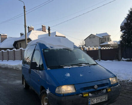 Синий Фиат Скудо, объемом двигателя 1.9 л и пробегом 390 тыс. км за 1499 $, фото 1 на Automoto.ua