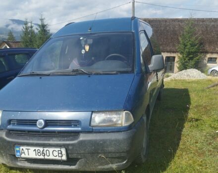 Синий Фиат Скудо, объемом двигателя 2 л и пробегом 359 тыс. км за 2700 $, фото 1 на Automoto.ua