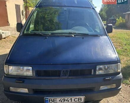 Синий Фиат Скудо, объемом двигателя 1.9 л и пробегом 265 тыс. км за 2850 $, фото 1 на Automoto.ua