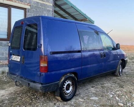 Синий Фиат Скудо, объемом двигателя 2 л и пробегом 412 тыс. км за 3350 $, фото 1 на Automoto.ua