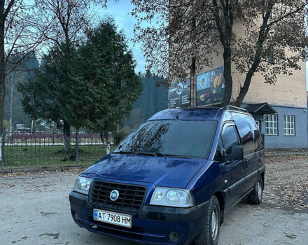 Синій Фіат Скудо, об'ємом двигуна 2 л та пробігом 230 тис. км за 4500 $, фото 1 на Automoto.ua