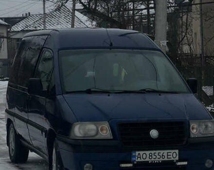 Синій Фіат Скудо, об'ємом двигуна 2 л та пробігом 214 тис. км за 5350 $, фото 1 на Automoto.ua