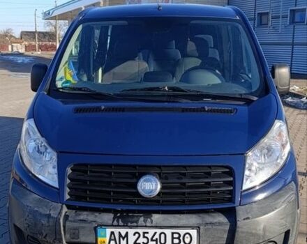 Синий Фиат Скудо, объемом двигателя 2 л и пробегом 283 тыс. км за 4650 $, фото 1 на Automoto.ua