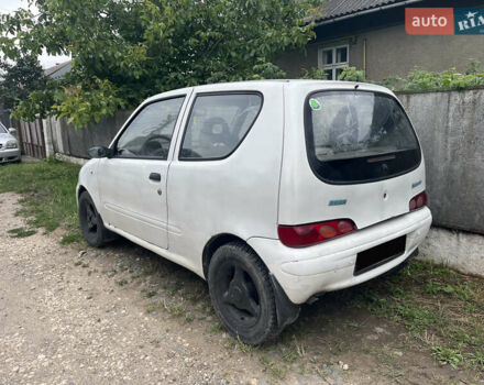 Білий Фіат Сейченто, об'ємом двигуна 1.1 л та пробігом 222 тис. км за 1500 $, фото 6 на Automoto.ua