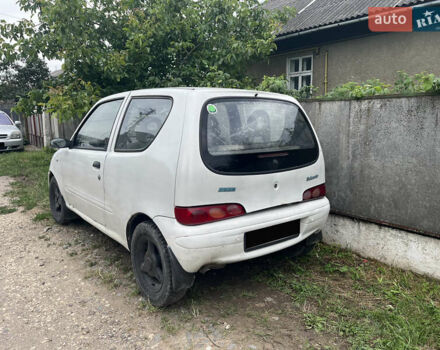 Білий Фіат Сейченто, об'ємом двигуна 1.1 л та пробігом 222 тис. км за 1500 $, фото 5 на Automoto.ua