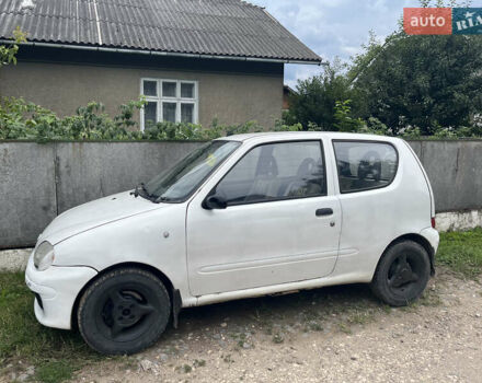 Білий Фіат Сейченто, об'ємом двигуна 1.1 л та пробігом 222 тис. км за 1500 $, фото 3 на Automoto.ua