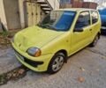 Желтый Фиат Сейченто, объемом двигателя 0.9 л и пробегом 260 тыс. км за 950 $, фото 1 на Automoto.ua