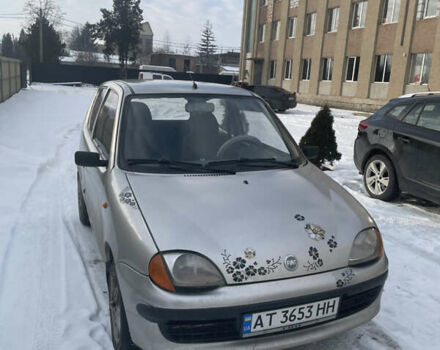 Серый Фиат Сейченто, объемом двигателя 0.9 л и пробегом 689 тыс. км за 1500 $, фото 1 на Automoto.ua