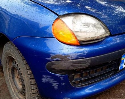 Синий Фиат Сейченто, объемом двигателя 0.9 л и пробегом 134 тыс. км за 1500 $, фото 3 на Automoto.ua