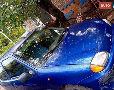 Синий Фиат Сейченто, объемом двигателя 0.9 л и пробегом 134 тыс. км за 1500 $, фото 1 на Automoto.ua