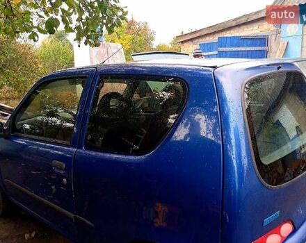 Синий Фиат Сейченто, объемом двигателя 0.9 л и пробегом 134 тыс. км за 1500 $, фото 4 на Automoto.ua