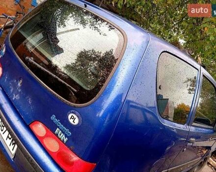 Синий Фиат Сейченто, объемом двигателя 0.9 л и пробегом 134 тыс. км за 1500 $, фото 3 на Automoto.ua