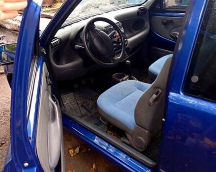Синий Фиат Сейченто, объемом двигателя 0.9 л и пробегом 134 тыс. км за 1500 $, фото 6 на Automoto.ua