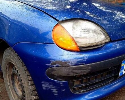 Синий Фиат Сейченто, объемом двигателя 0.9 л и пробегом 134 тыс. км за 1500 $, фото 2 на Automoto.ua