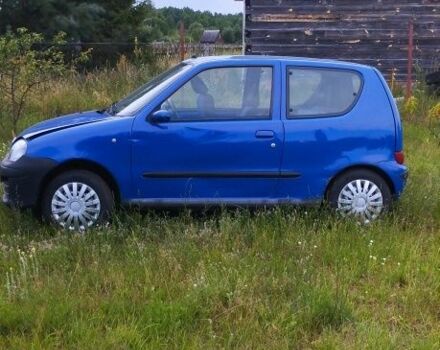Синій Фіат Сейченто, об'ємом двигуна 1.1 л та пробігом 190 тис. км за 900 $, фото 1 на Automoto.ua