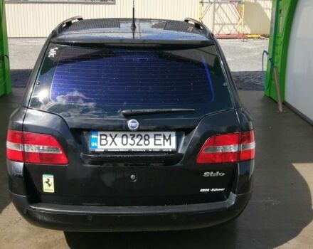 Черный Фиат Стило, объемом двигателя 1.6 л и пробегом 180 тыс. км за 4500 $, фото 2 на Automoto.ua