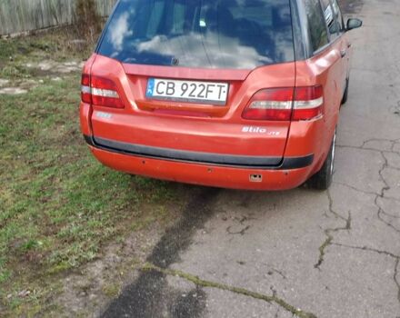 Красный Фиат Стило, объемом двигателя 1.9 л и пробегом 10 тыс. км за 3300 $, фото 1 на Automoto.ua