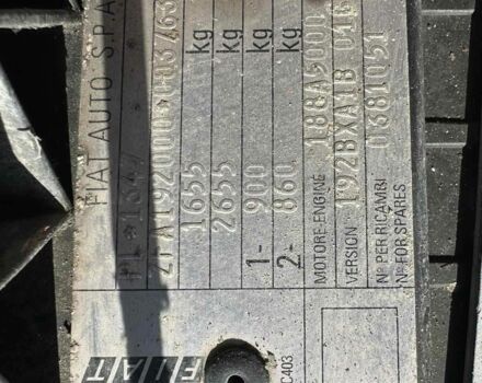 Серый Фиат Стило, объемом двигателя 0 л и пробегом 176 тыс. км за 2000 $, фото 22 на Automoto.ua