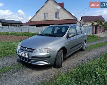 Серый Фиат Стило, объемом двигателя 1.6 л и пробегом 218 тыс. км за 4500 $, фото 12 на Automoto.ua