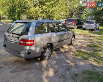 Серый Фиат Стило, объемом двигателя 1.4 л и пробегом 210 тыс. км за 3700 $, фото 1 на Automoto.ua