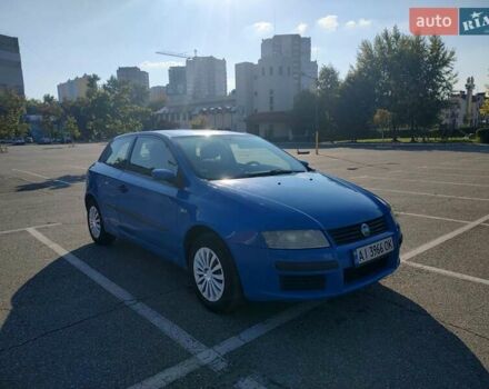 Синий Фиат Стило, объемом двигателя 1.37 л и пробегом 320 тыс. км за 2300 $, фото 4 на Automoto.ua