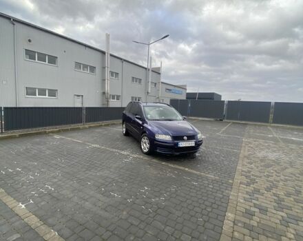 Синий Фиат Стило, объемом двигателя 1.6 л и пробегом 230 тыс. км за 3000 $, фото 2 на Automoto.ua