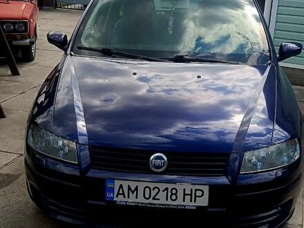 Синий Фиат Стило, объемом двигателя 1.6 л и пробегом 170 тыс. км за 3600 $, фото 1 на Automoto.ua