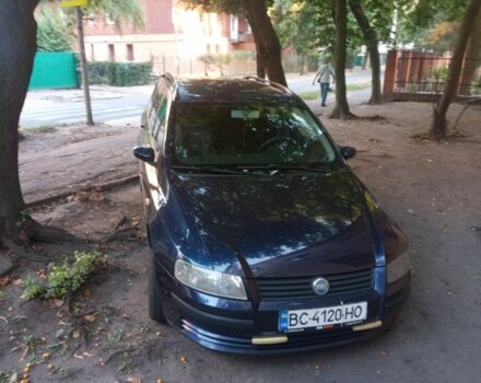 Синий Фиат Стило, объемом двигателя 1 л и пробегом 100 тыс. км за 3504 $, фото 1 на Automoto.ua