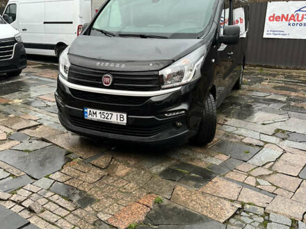 Черный Фиат Таленто, объемом двигателя 2 л и пробегом 167 тыс. км за 22500 $, фото 1 на Automoto.ua