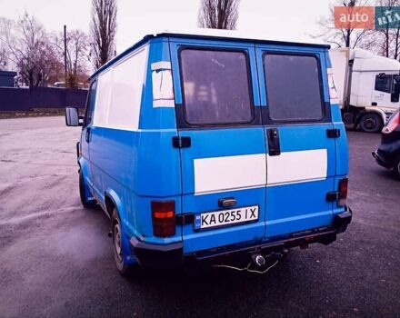 Синий Фиат Таленто, объемом двигателя 1.93 л и пробегом 244 тыс. км за 2277 $, фото 2 на Automoto.ua