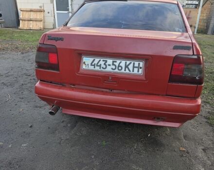 Красный Фиат Темпра, объемом двигателя 1 л и пробегом 513 тыс. км за 452 $, фото 1 на Automoto.ua