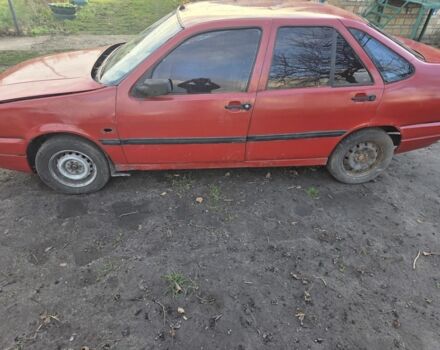 Красный Фиат Темпра, объемом двигателя 1 л и пробегом 513 тыс. км за 452 $, фото 2 на Automoto.ua