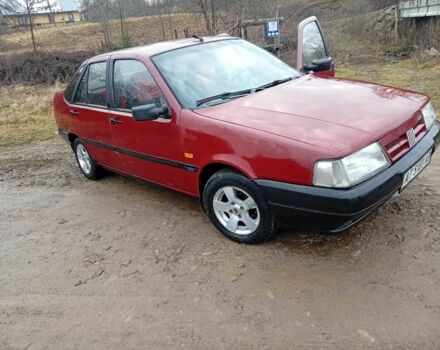Красный Фиат Темпра, объемом двигателя 1.6 л и пробегом 280 тыс. км за 1299 $, фото 2 на Automoto.ua