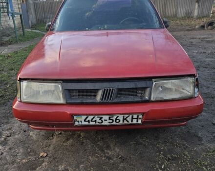 Красный Фиат Темпра, объемом двигателя 1 л и пробегом 513 тыс. км за 452 $, фото 1 на Automoto.ua