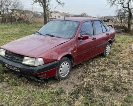 Красный Фиат Темпра, объемом двигателя 1.6 л и пробегом 225 тыс. км за 355 $, фото 1 на Automoto.ua