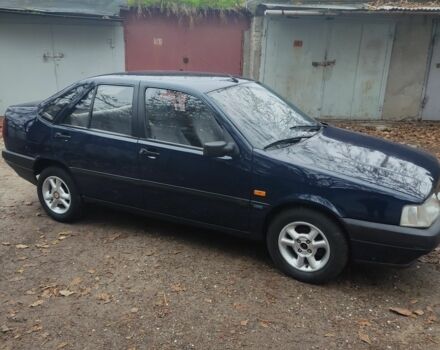 Синий Фиат Темпра, объемом двигателя 1.6 л и пробегом 198 тыс. км за 1500 $, фото 1 на Automoto.ua