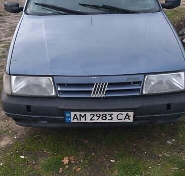 Синий Фиат Темпра, объемом двигателя 1.6 л и пробегом 200 тыс. км за 637 $, фото 6 на Automoto.ua