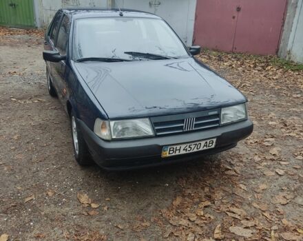 Синий Фиат Темпра, объемом двигателя 1.6 л и пробегом 198 тыс. км за 1500 $, фото 1 на Automoto.ua