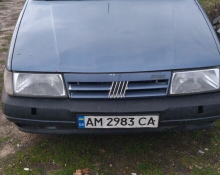 Синий Фиат Темпра, объемом двигателя 1.6 л и пробегом 200 тыс. км за 637 $, фото 1 на Automoto.ua