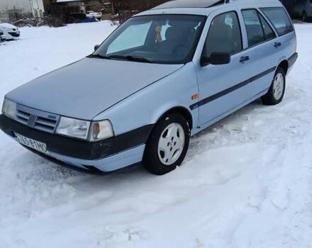 Синий Фиат Темпра, объемом двигателя 2 л и пробегом 280 тыс. км за 1350 $, фото 1 на Automoto.ua