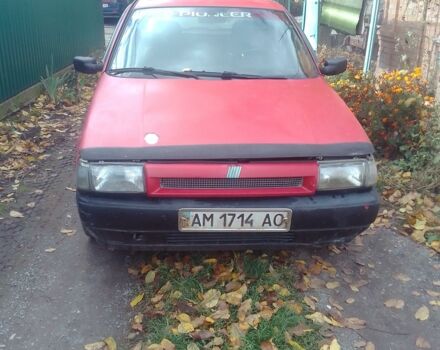 Красный Фиат Типо, объемом двигателя 1 л и пробегом 178 тыс. км за 770 $, фото 1 на Automoto.ua
