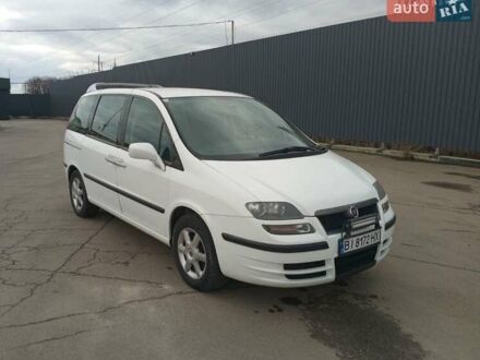 Белый Фиат Улиси, объемом двигателя 2.18 л и пробегом 305 тыс. км за 7000 $, фото 1 на Automoto.ua
