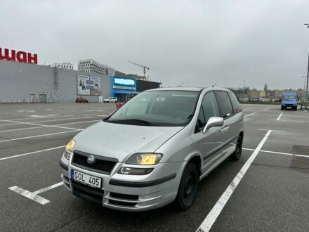 Серый Фиат Улиси, объемом двигателя 2 л и пробегом 290 тыс. км за 1600 $, фото 1 на Automoto.ua
