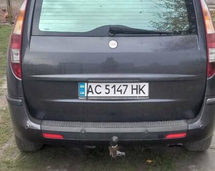 Серый Фиат Улиси, объемом двигателя 2.2 л и пробегом 250 тыс. км за 4700 $, фото 1 на Automoto.ua