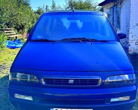 Синий Фиат Улиси, объемом двигателя 2 л и пробегом 299 тыс. км за 2500 $, фото 1 на Automoto.ua