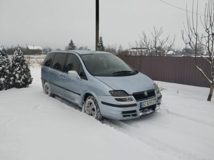 Синій Фіат Улісе, об'ємом двигуна 2 л та пробігом 377 тис. км за 3800 $, фото 1 на Automoto.ua