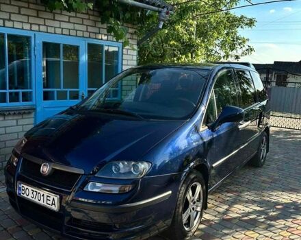 Синий Фиат Улиси, объемом двигателя 2 л и пробегом 210 тыс. км за 6800 $, фото 1 на Automoto.ua